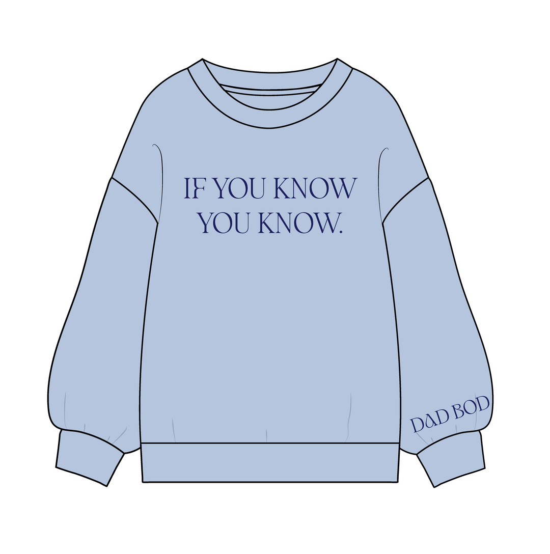 If You Know Sweatshirt Navy