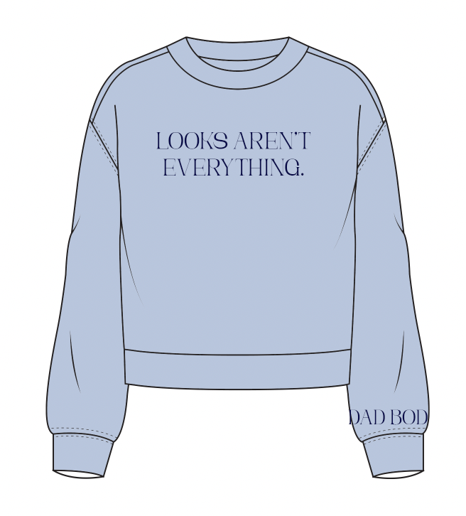 Looks Aren't Everything Sweatshirt Navy